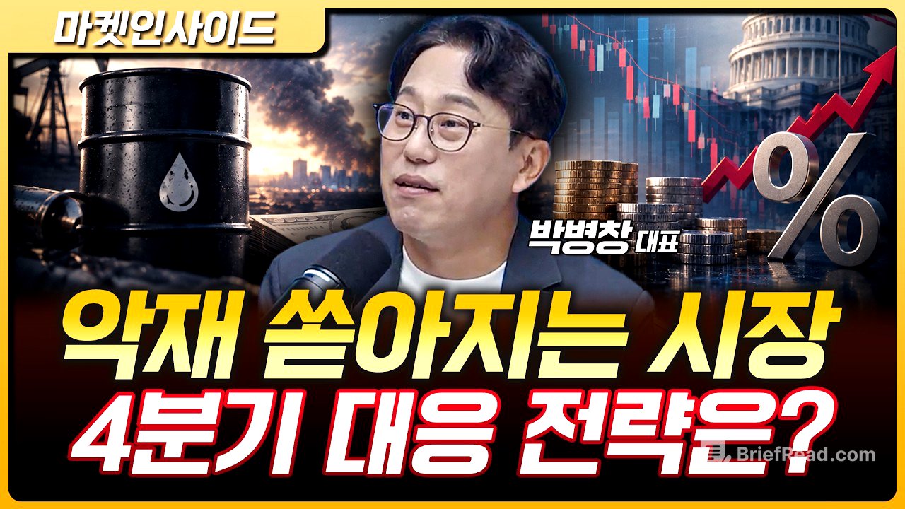 전쟁·유가·금리 5% 눈앞인데… 시장은 왜 버티나? 4분기 투자 핵심은 | 박병창 MP파트너스 대표 [마켓 인사이드]