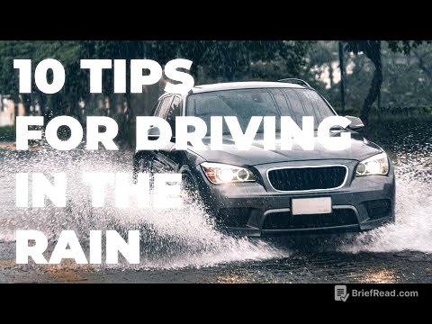 10 Tips for Driving in the Rain