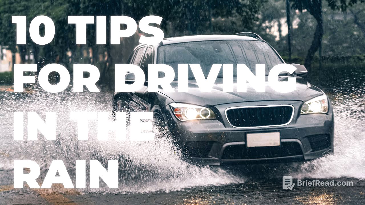 10 Tips for Driving in the Rain