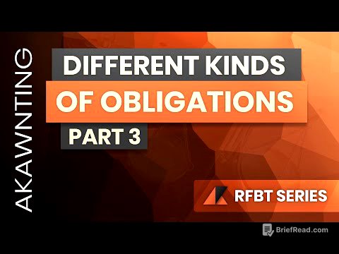 Kinds of Obligations Part 3 (2020)