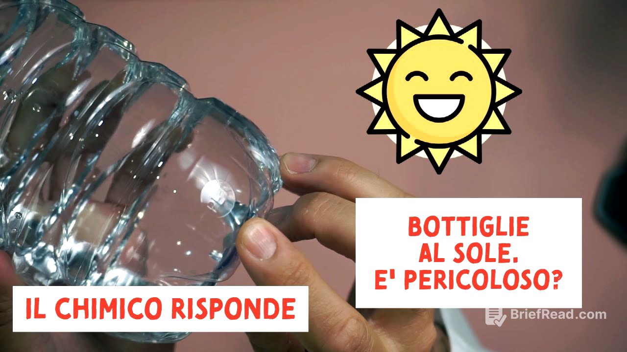 Le bottiglie di plastica lasciate al sole sono pericolose? Il chimico risponde