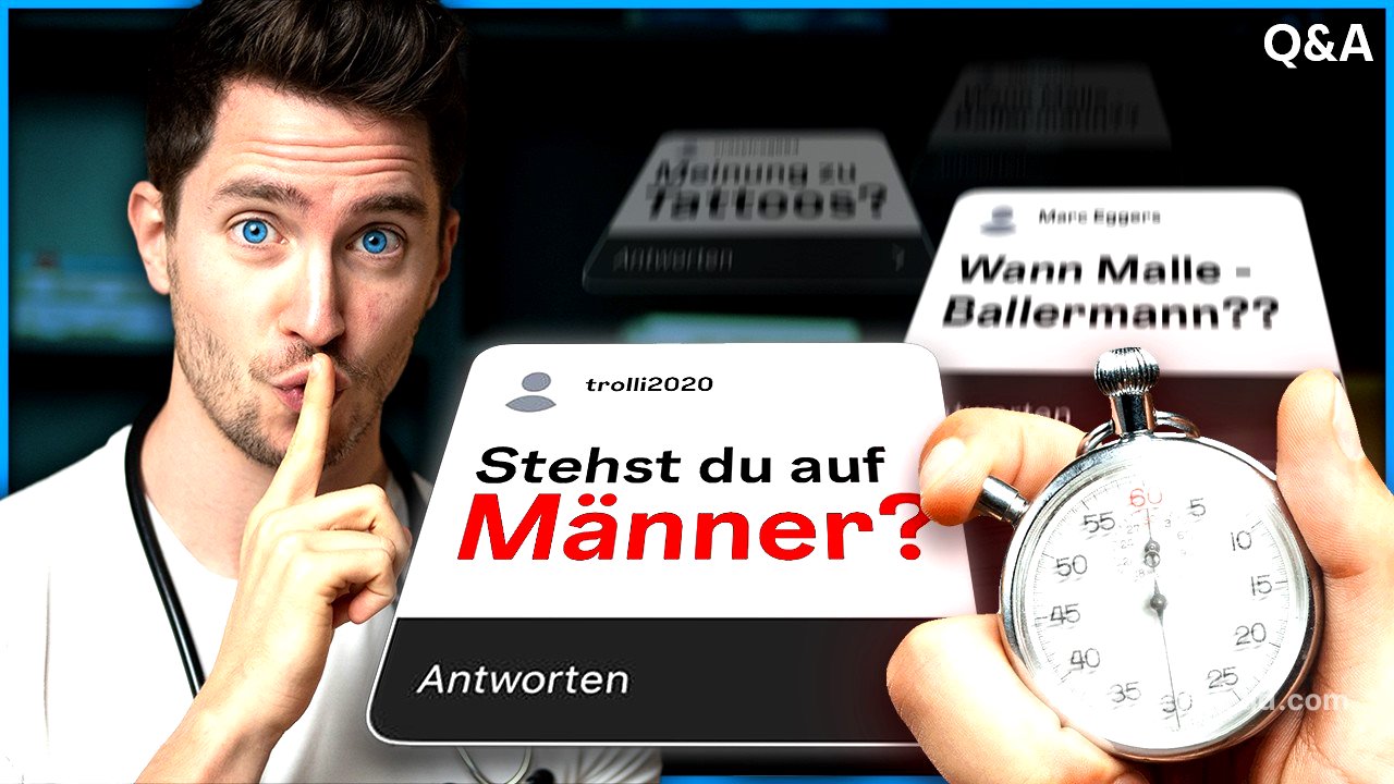 1 MINUTE, 1 FRAGE - Arzt beantwortet eure intimen Fragen! (Q&A mit Doc Felix) | doc.felix
