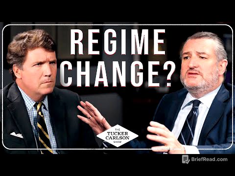 Tucker Confronts Ted Cruz on His Support for Regime Change in Iran