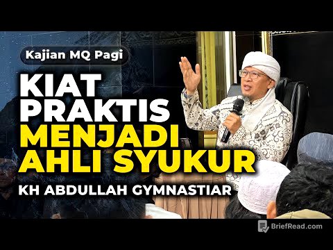 🛑LIVE Kiat Praktis Menjadi Ahli Syukur - Kajian MQ Pagi Masjid Daarut Tauhiid Bandung | 27/06/2025