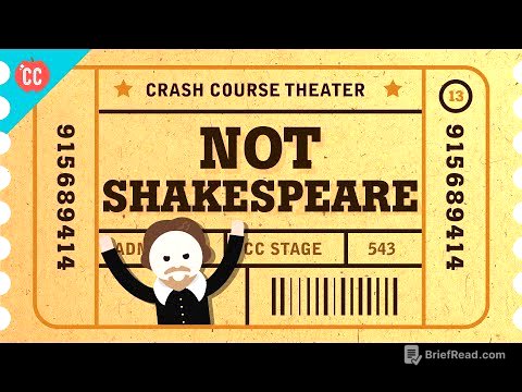 The English Renaissance and NOT Shakespeare: Crash Course Theater #13