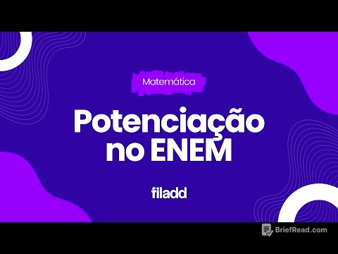 POTENCIAÇÃO NO ENEM
