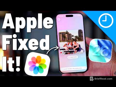 The iOS 26 Photos App Is More Powerful Than You Thought | A Complete Guide