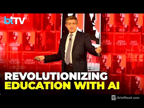 AI In Education: Shaping The Future Of Classrooms | Prof. Bharat N. Anand At #IndiaTodayConclave2025