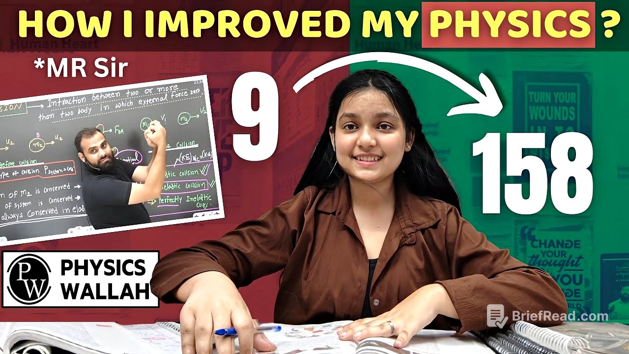 How I improved my marks from 9/180 to 158/180 in NEET Physics 🔥| Physics strategy for NEET 