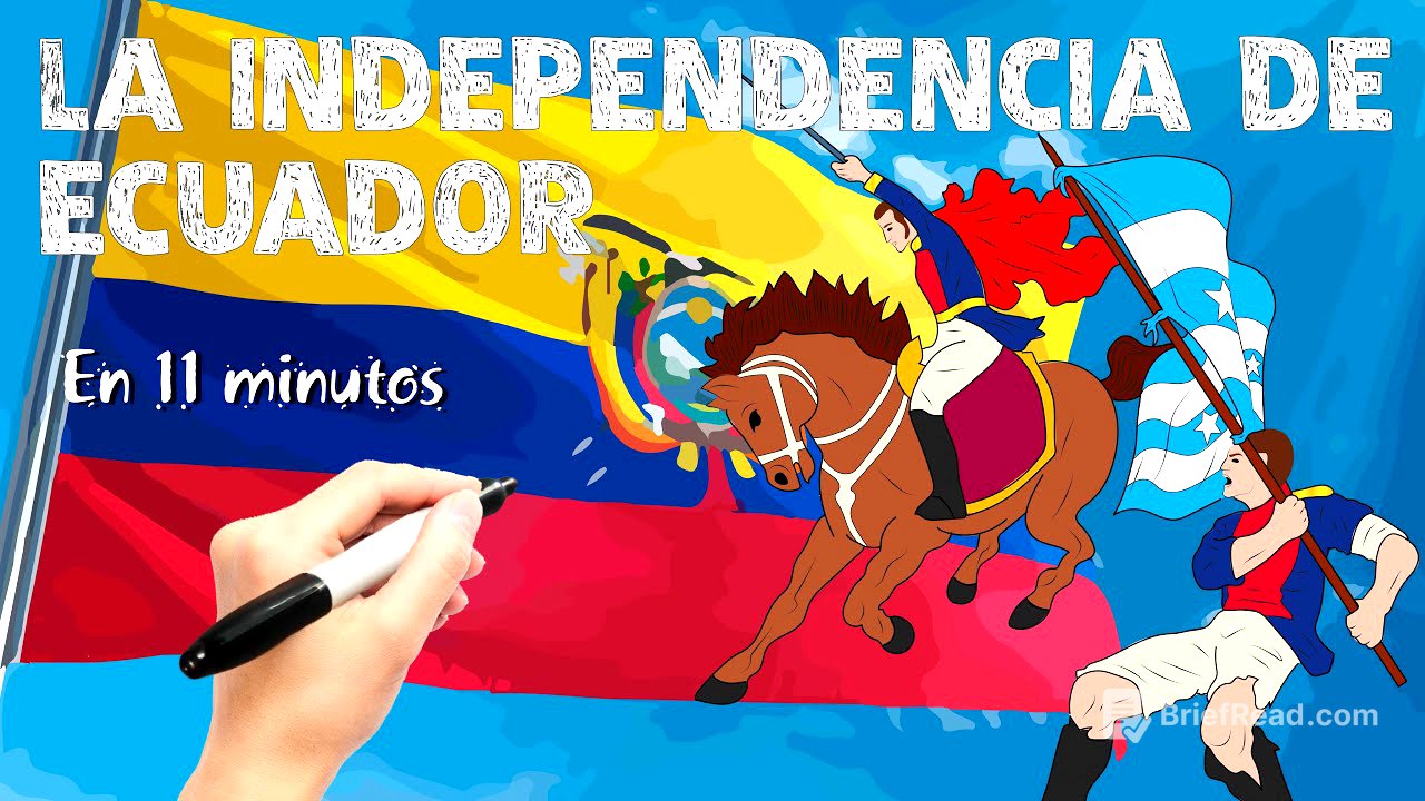 ¿Cómo se independizó Ecuador?