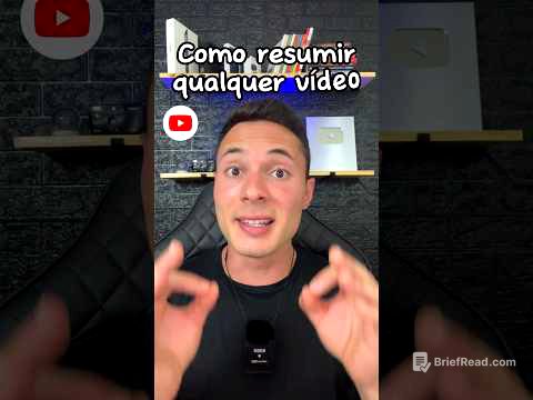 Ferramenta incrível resume vídeos do YouTube #dicas #youtube #resumo #inteligenciaartificial