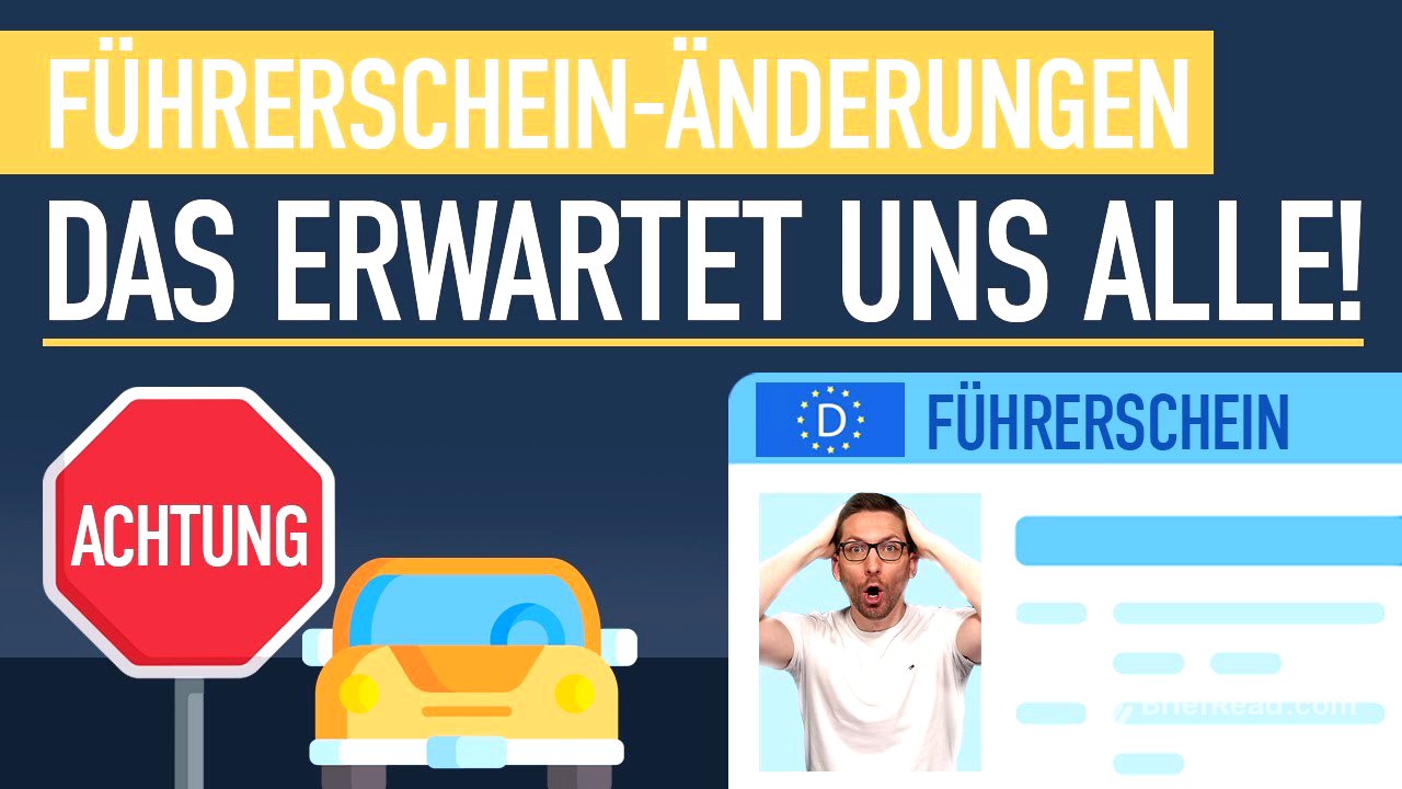Führerschein-Änderung: DAS erwartet uns ALLE!