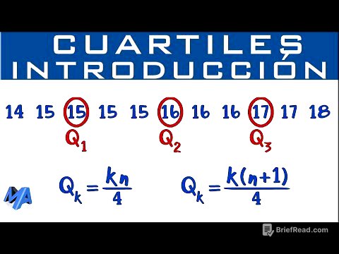 Cuartiles introducción | Qué son y como encontrarlos en datos sin agrupar