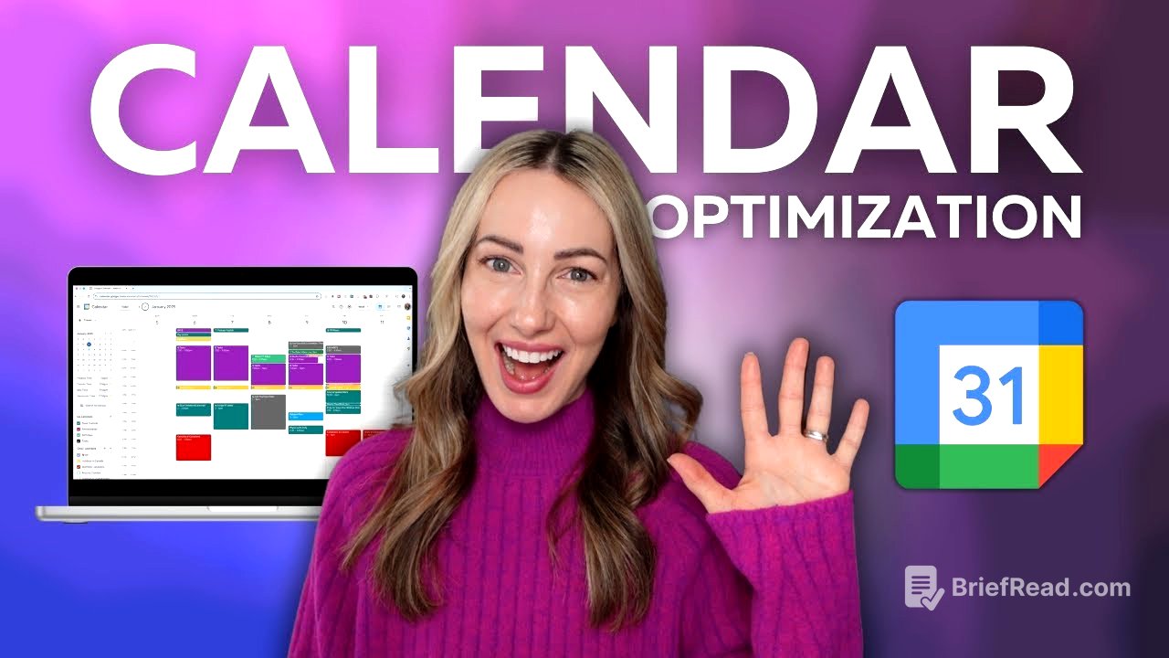 How to Optimize Your Google Calendar