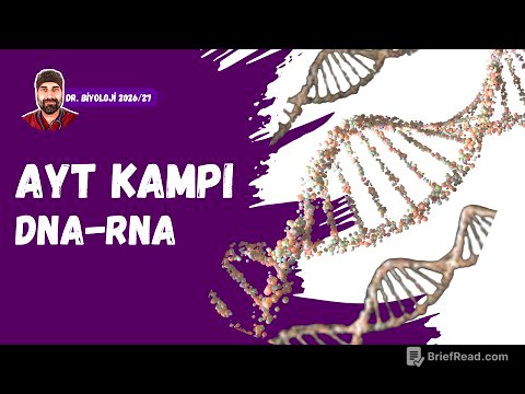 Nükleik Asitler | Dr. Biyoloji | AYT Dönem 2026 - 2027