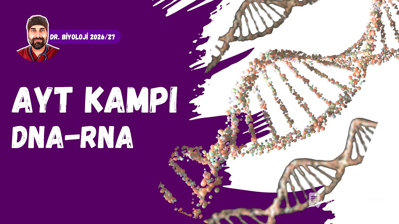 Nükleik Asitler | Dr. Biyoloji | AYT Dönem 2026 - 2027