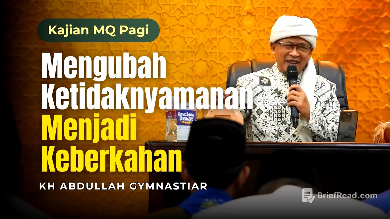 🛑LIVE Mengubah Ketidaknyamanan Menjadi Keberkahan | 26/06/2025