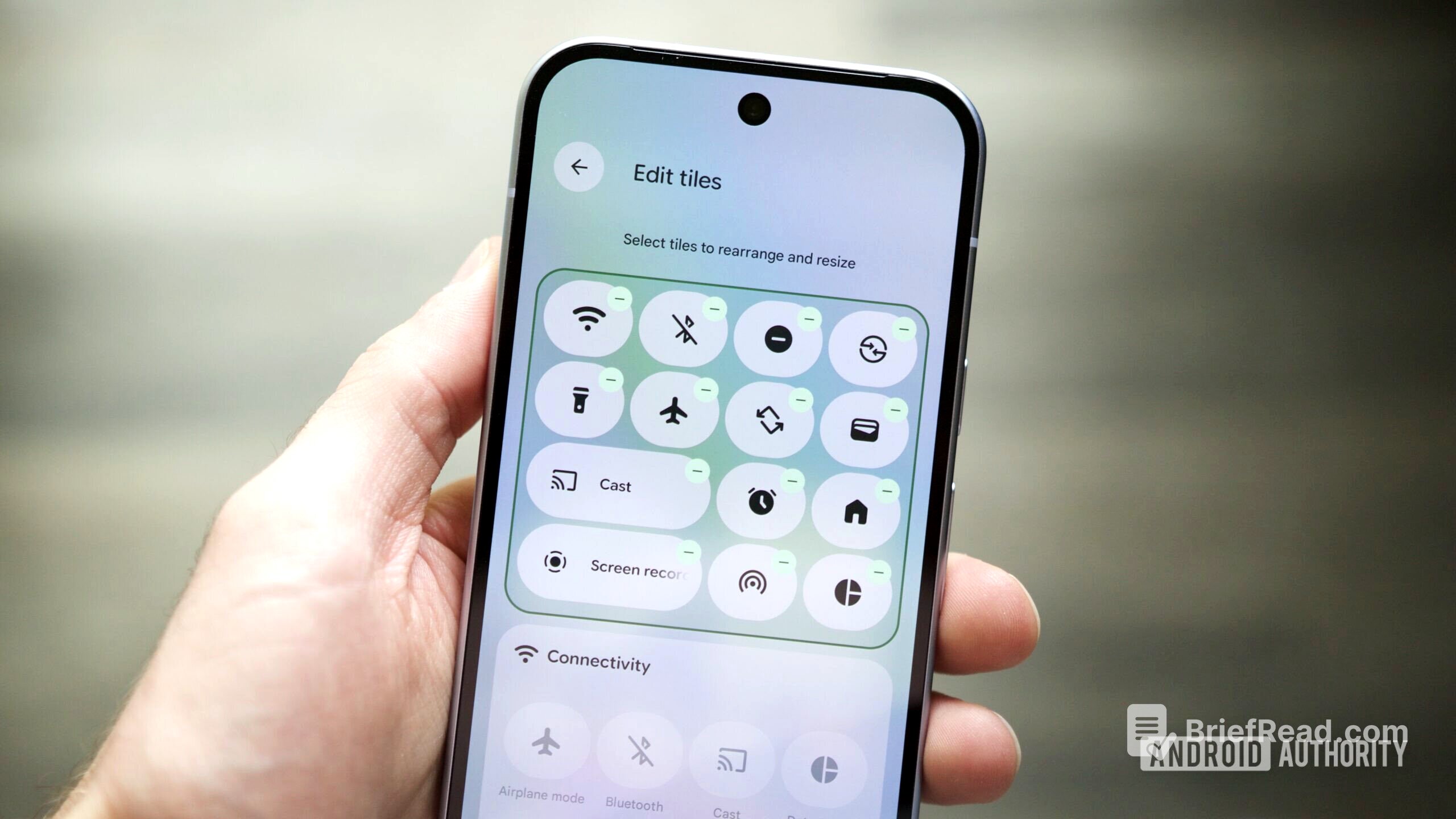 The Pixel's latest Android update has a hidden trick for organizing your Quick Settings - Android Authority