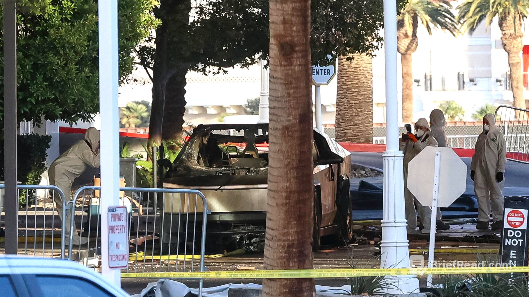 Une Tesla Cybertruck explose devant un hôtel Trump à Las Vegas, faisant un mort et sept blessés