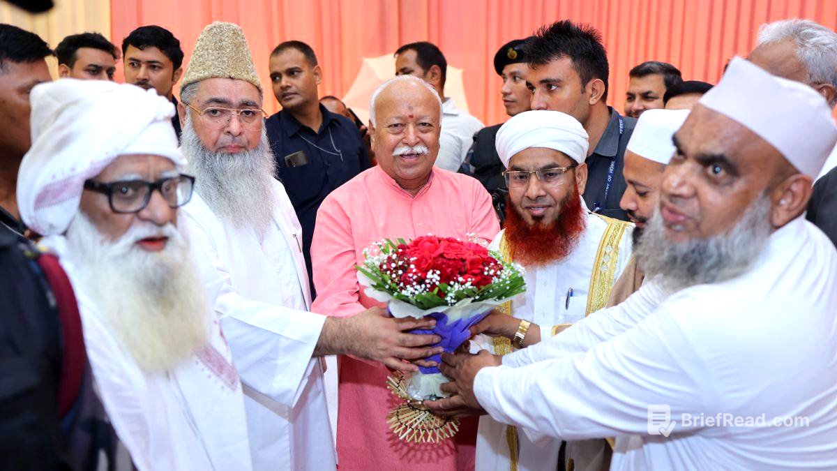 Why Did 60 Maulanas Meet RSS Chief? - Rediff.com India News