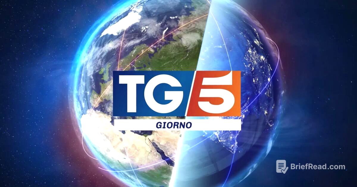 TG5: Edizione ore 13.00 del 7 aprile Video | Mediaset Infinity