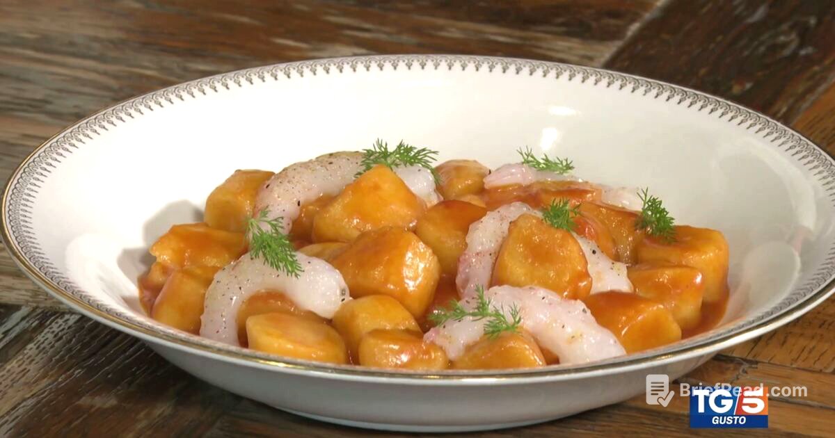TG5: Gnocchi con gamberi e bisque Video | Mediaset Infinity