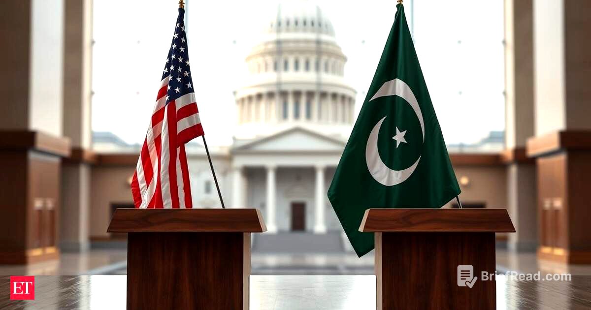Pakistan Back in US Calculus After Years of Isolation - The Economic Times