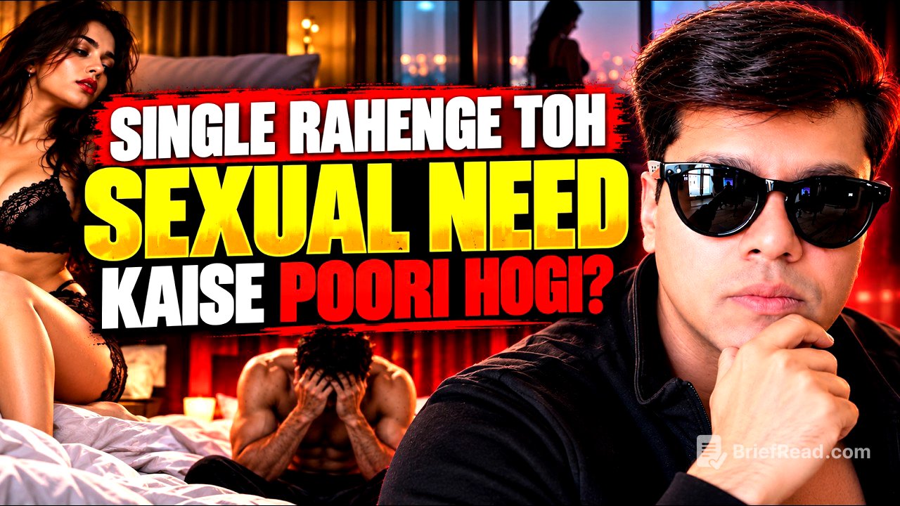 SINGLE RAHENGE TOH SEXUAL NEED KAISE POORI HOGI? | HOW WILL YOU SATISFY YOUR SEXUAL NEEDS SINGLE?
