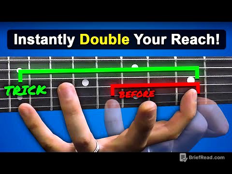 Reach MORE Frets Instantly Using this SIMPLE Trick (any hand size)