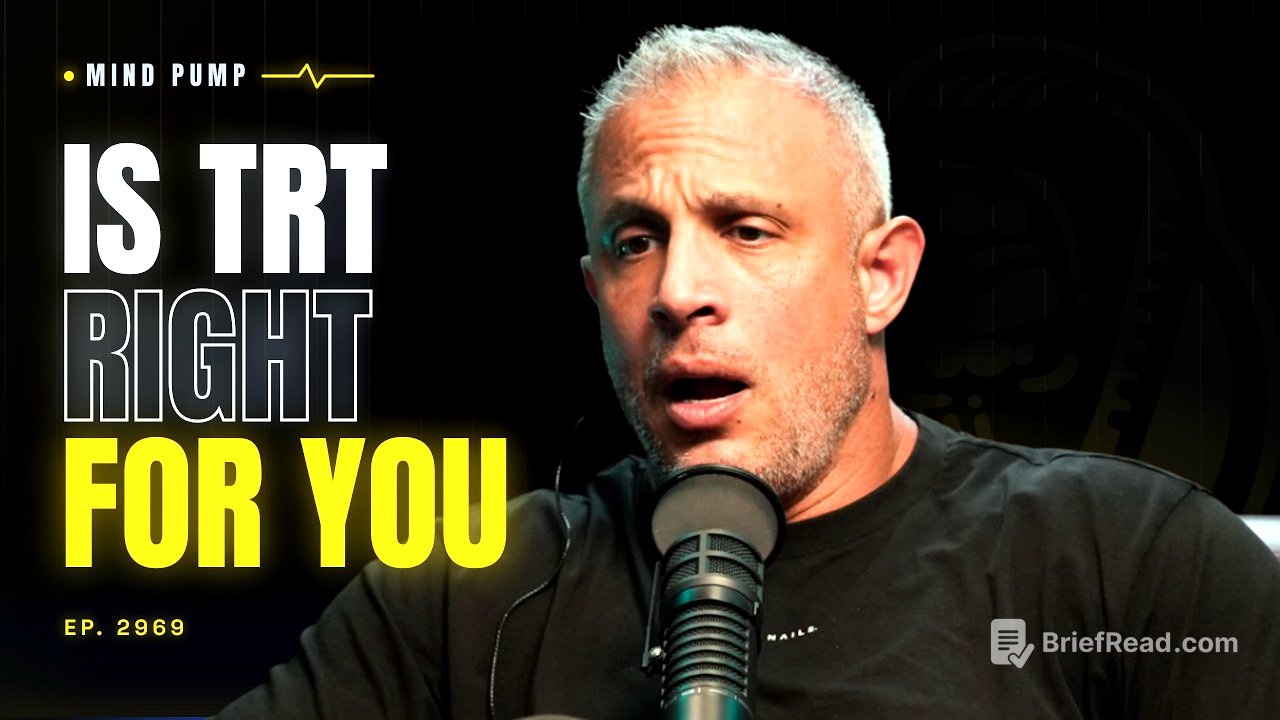 Is TRT Right for You | The Real Conversation Nobody Is Having About Hormone Therapy | Mind Pump 2969