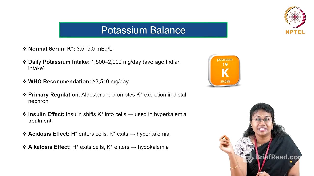 Water and Electrolytes