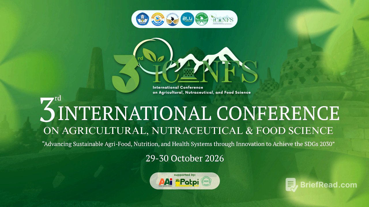 International Conference On Agricultural Nutraceutical & Food Science
