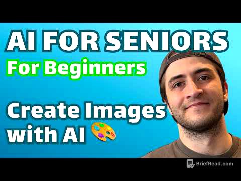 AI for Seniors: How to Create & Edit Images with AI. Beginner Friendly Introduction