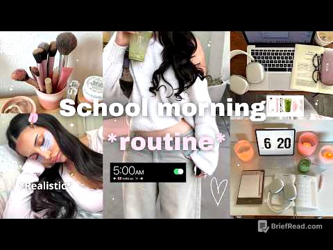 How to Have the PERFECT School Morning 🫧⭐ | wake up, get ready & feel GOOD