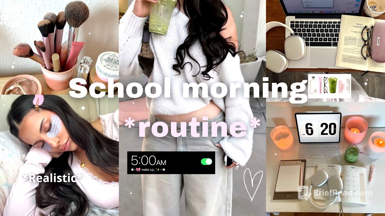How to Have the PERFECT School Morning 🫧⭐ | wake up, get ready & feel GOOD