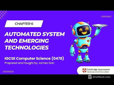 IGCSE Computer Science (2026-2028): C6 - Automated System, Robotic & Artificial Intelligence