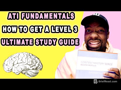 How to Get A Level 3 on ATI Fundamentals Proctored Exam BY DOING THESE 5 THINGS!
