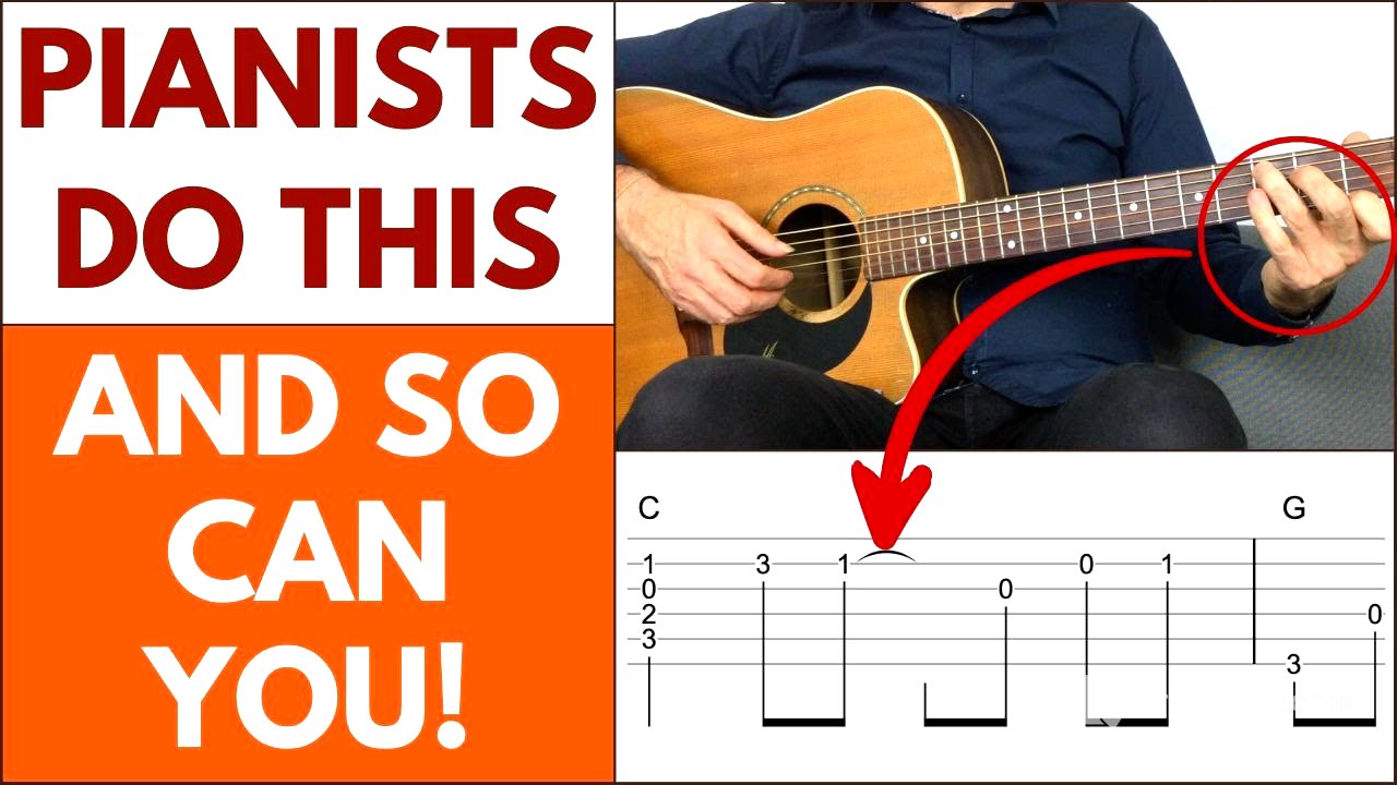 How To Play The Chords And Melody At The Same Time On One Guitar