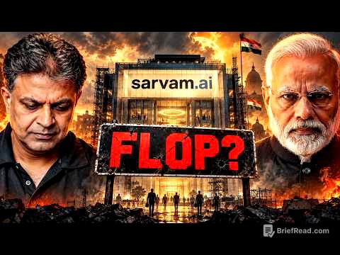 The Rise & Fall of India's AI Dream🔻 | Sarvam AI Case Study 