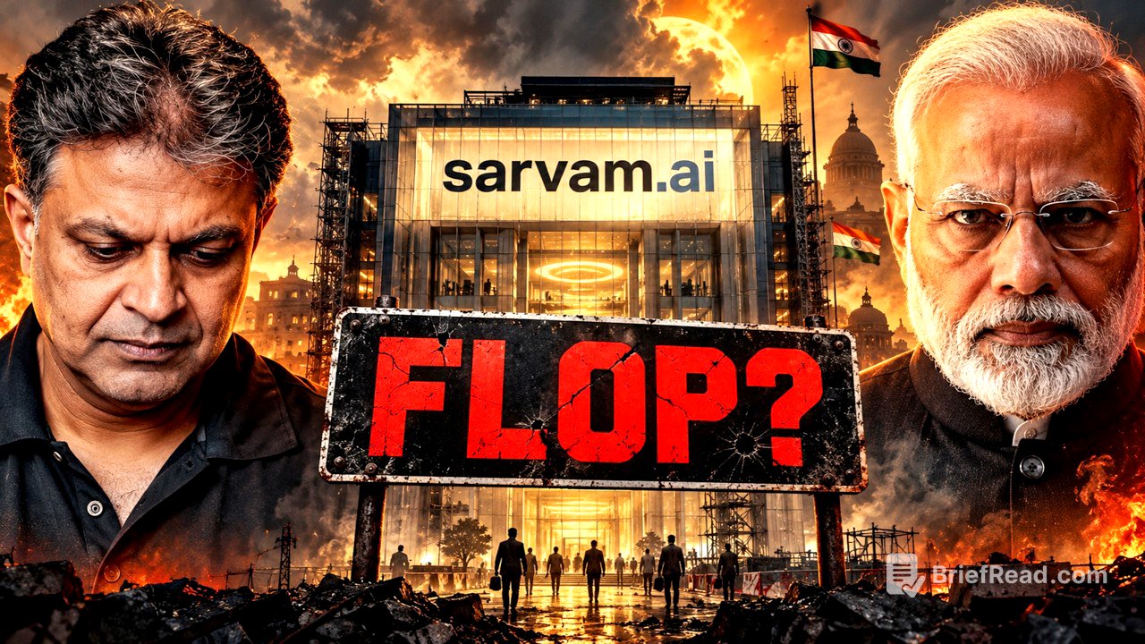The Rise & Fall of India's AI Dream🔻 | Sarvam AI Case Study 