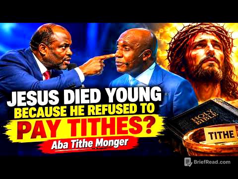 Show Us Where Jesus Paid Tithes - Damina Confronts Ibiyeomie Over Controversial Teaching