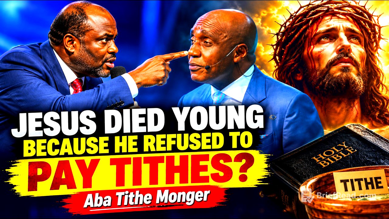 Show Us Where Jesus Paid Tithes - Damina Confronts Ibiyeomie Over Controversial Teaching