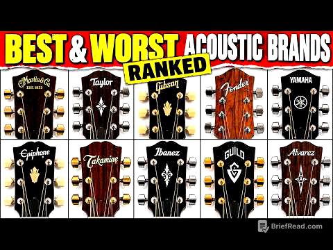STOP Wasting Money on These 5 Acoustic Guitar Brands! (Buy These 5 Instead)