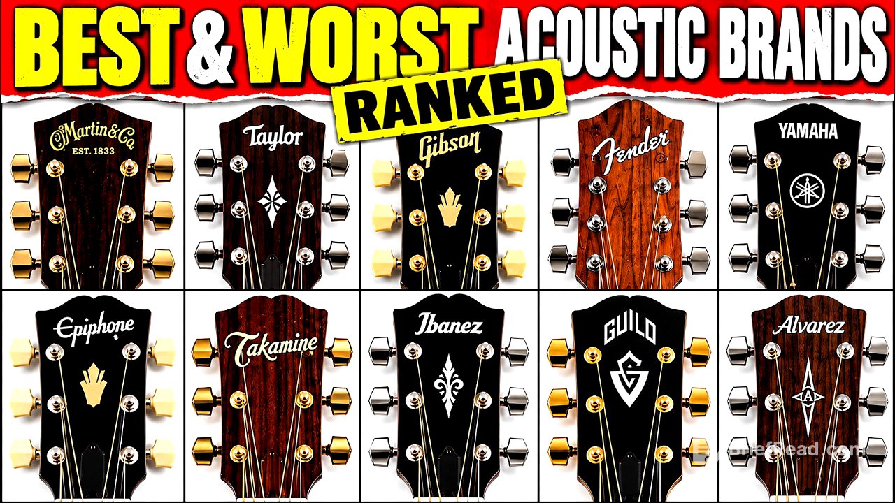 STOP Wasting Money on These 5 Acoustic Guitar Brands! (Buy These 5 Instead)
