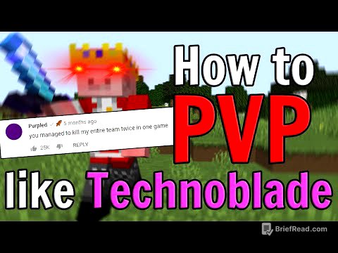How to PVP like TECHNOBLADE - Minecraft Analysis
