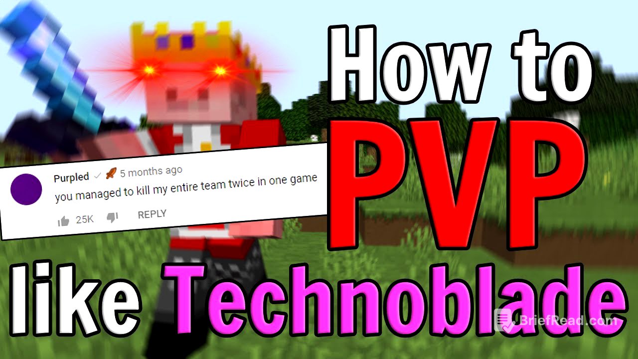 How to PVP like TECHNOBLADE - Minecraft Analysis