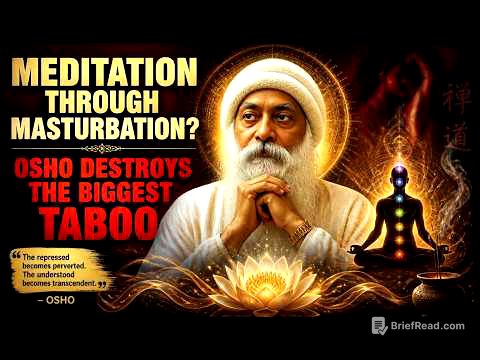 Meditation Through Masturbation? Osho Destroys the Biggest Taboo