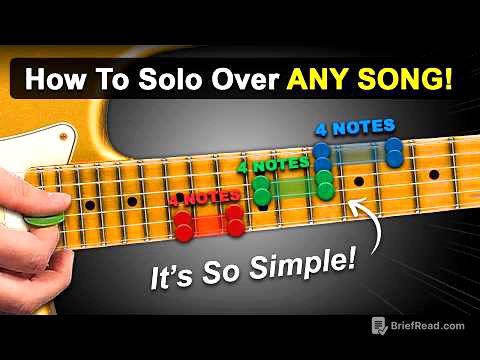 How to Solo over Any SONG or Chords by LISTENING to Them!