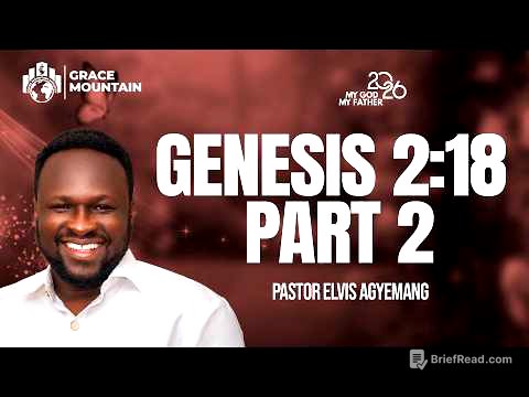 Genesis 2:18 | The Mystery of Your Helper #alphahour