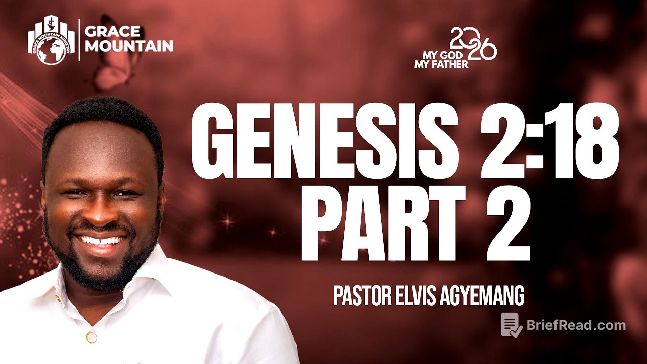 Genesis 2:18 | The Mystery of Your Helper #alphahour